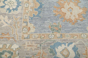 Hand Knotted Oushak Wool Rug 8' 0" x 9' 11" - No. AT14598