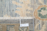 Hand Knotted Oushak Wool Rug 8' 0" x 9' 11" - No. AT14598