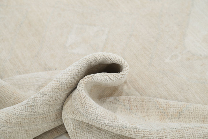 Hand Knotted Oushak Wool Rug 6' 2" x 8' 10" - No. AT11420