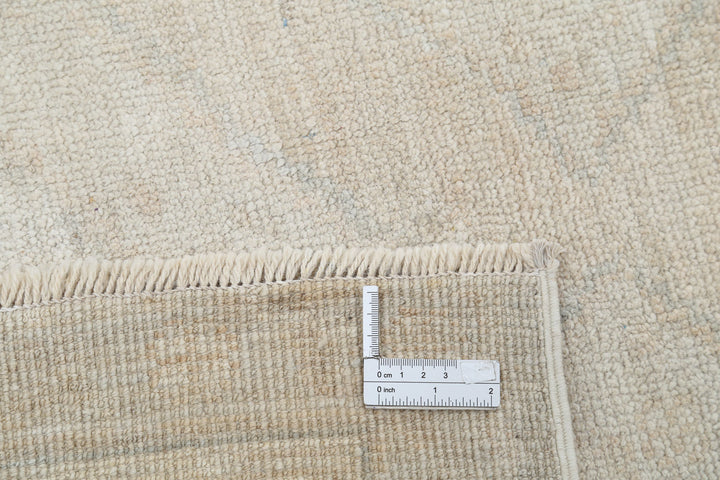 Hand Knotted Oushak Wool Rug 6' 2" x 8' 10" - No. AT11420