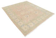 Hand Knotted Turkish Oushak Wool Rug 6' 10" x 8' 5" - No. AT84677