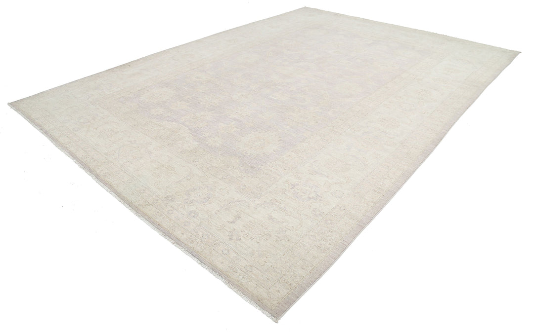Hand Knotted Oushak Wool Rug 9' 11" x 14' 2" - No. AT76144