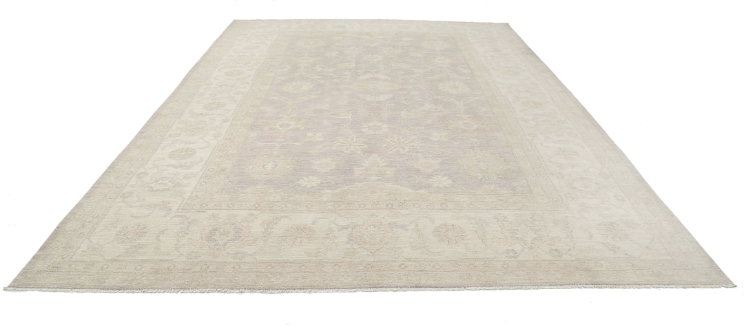 Hand Knotted Oushak Wool Rug 9' 11" x 14' 2" - No. AT76144