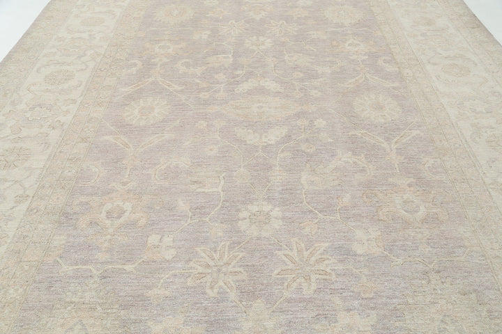 Hand Knotted Oushak Wool Rug 9' 11" x 14' 2" - No. AT76144