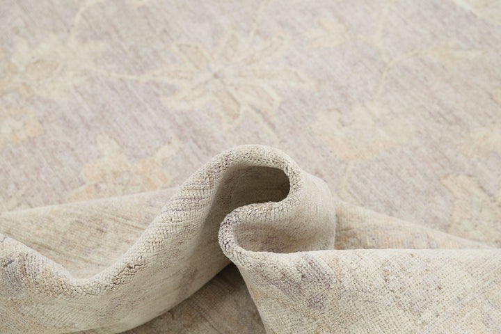 Hand Knotted Oushak Wool Rug 9' 11" x 14' 2" - No. AT76144