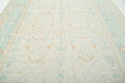 Hand Knotted Oushak Wool Rug 9' 1" x 12' 2" - No. AT53161