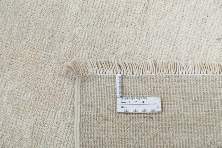 Hand Knotted Oushak Wool Rug 9' 0" x 11' 6" - No. AT45195