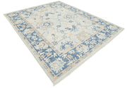 Hand Knotted Oushak Wool Rug 8' 1" x 9' 10" - No. AT20632