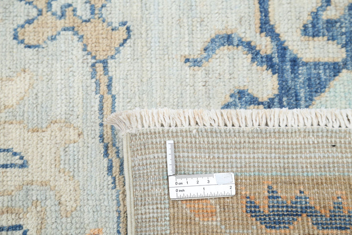 Hand Knotted Oushak Wool Rug 8' 1" x 9' 10" - No. AT20632