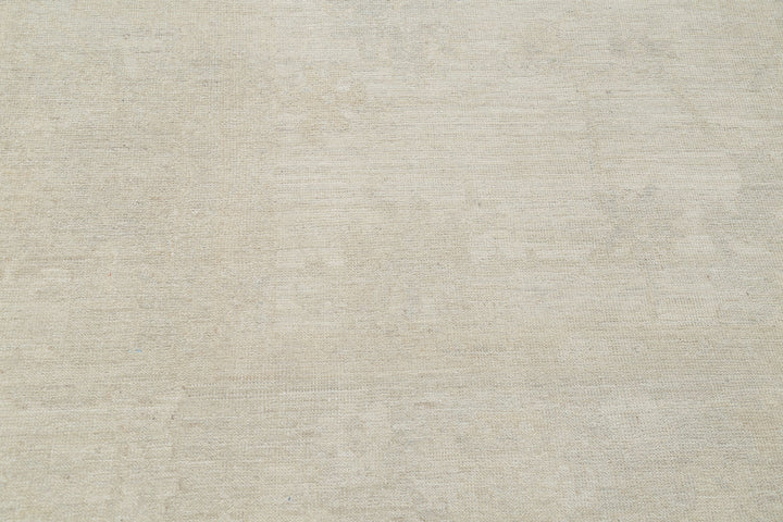 Hand Knotted Oushak Wool Rug 9' 0" x 11' 9" - No. AT34769