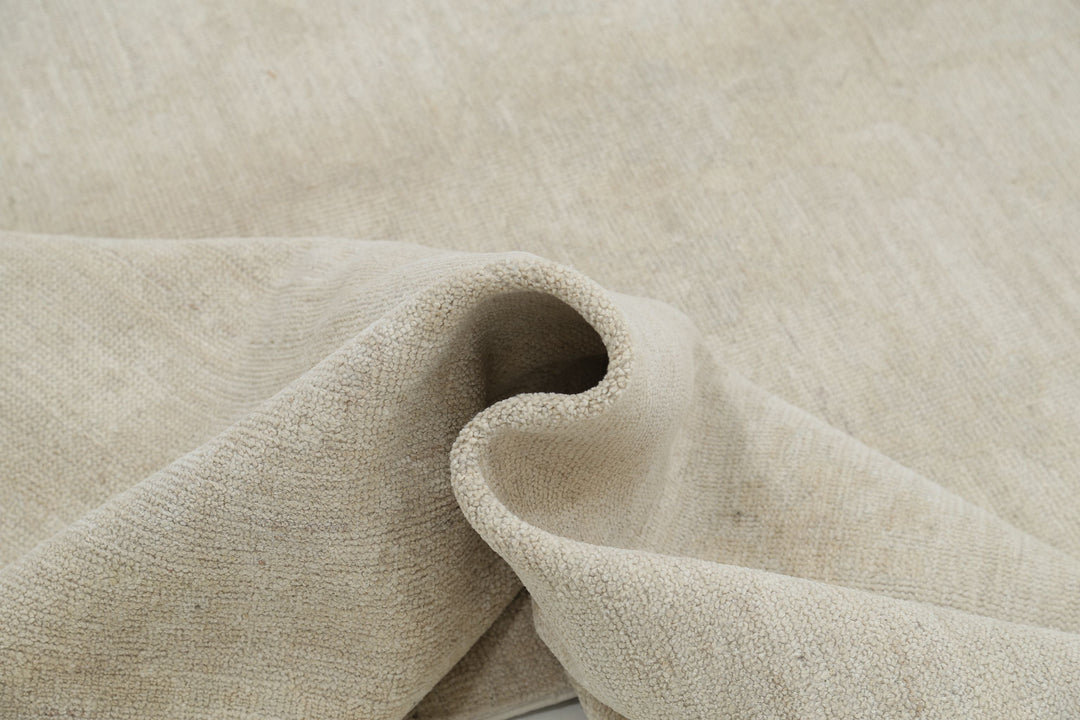 Hand Knotted Oushak Wool Rug 9' 0" x 11' 9" - No. AT34769