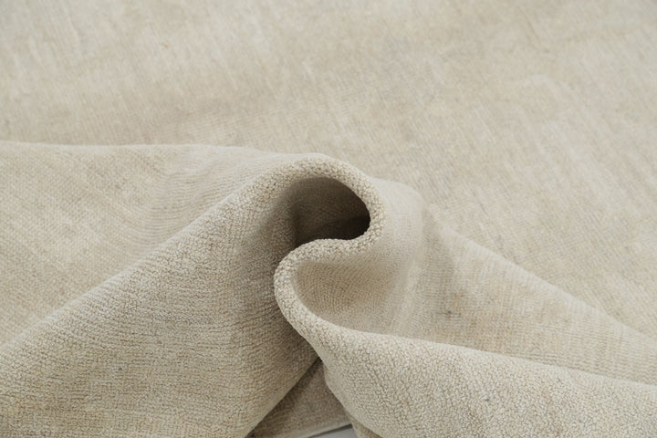 Hand Knotted Oushak Wool Rug 9' 0" x 11' 9" - No. AT34769