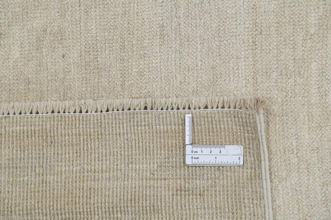 Hand Knotted Oushak Wool Rug 9' 0" x 11' 9" - No. AT34769