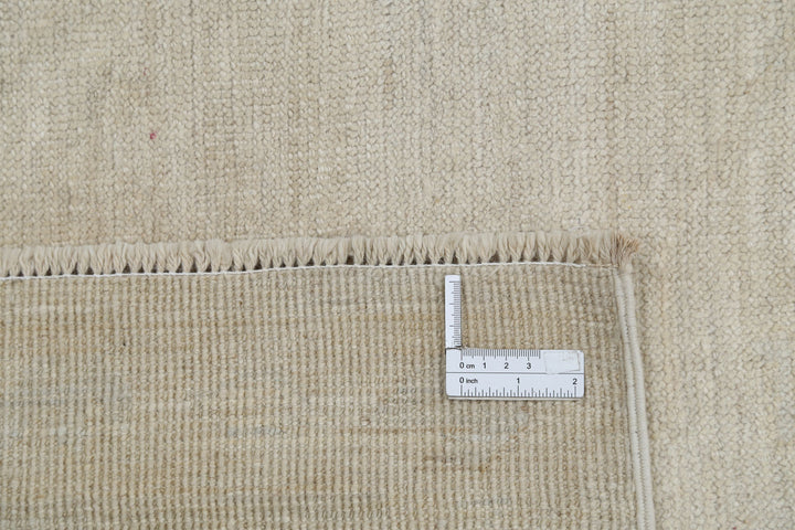 Hand Knotted Oushak Wool Rug 9' 0" x 11' 9" - No. AT34769