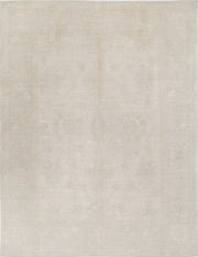 Hand Knotted Oushak Wool Rug 9' 0" x 11' 9" - No. AT34769