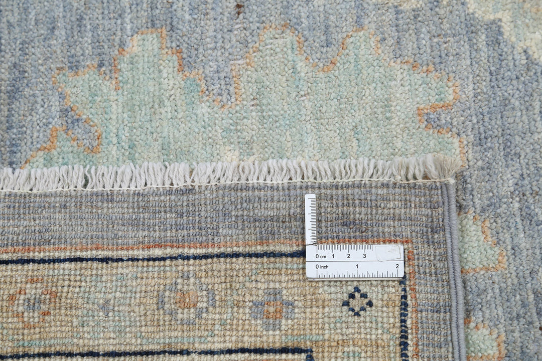 Hand Knotted Oushak Wool Rug 8' 1" x 9' 9" - No. AT29824