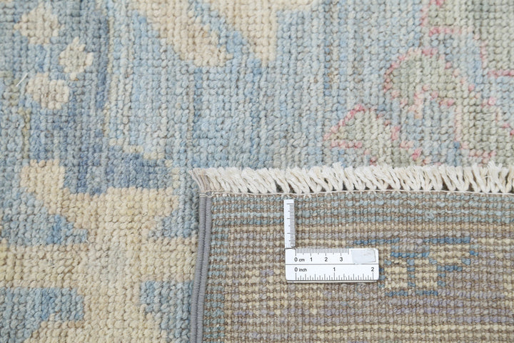 Hand Knotted Oushak Wool Rug 9' 2" x 12' 0" - No. AT20149