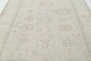 Hand Knotted Oushak Wool Rug 8' 0" x 11' 0" - No. AT46832