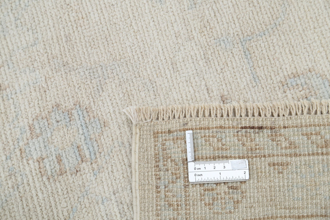 Hand Knotted Oushak Wool Rug 8' 0" x 11' 0" - No. AT46832