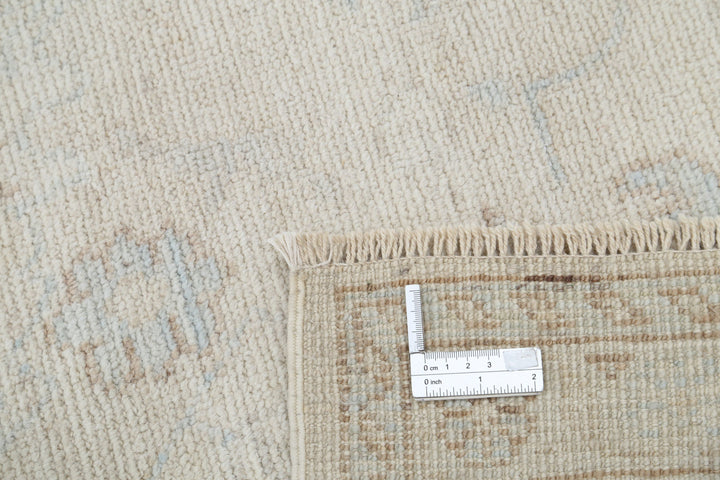 Hand Knotted Oushak Wool Rug 8' 0" x 11' 0" - No. AT46832
