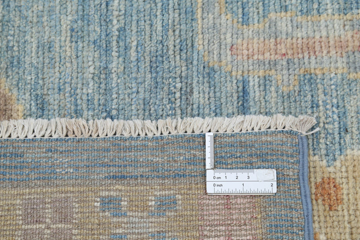 Hand Knotted Oushak Wool Rug 8' 11" x 12' 7" - No. AT50722