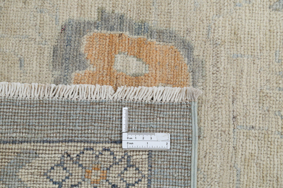 Hand Knotted Oushak Wool Rug 9' 0" x 11' 10" - No. AT77791