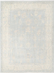 Hand Knotted Oushak Wool Rug 10' 3" x 13' 7" - No. AT73791