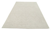Hand Knotted Oushak Wool Rug 6' 3" x 9' 2" - No. AT66679