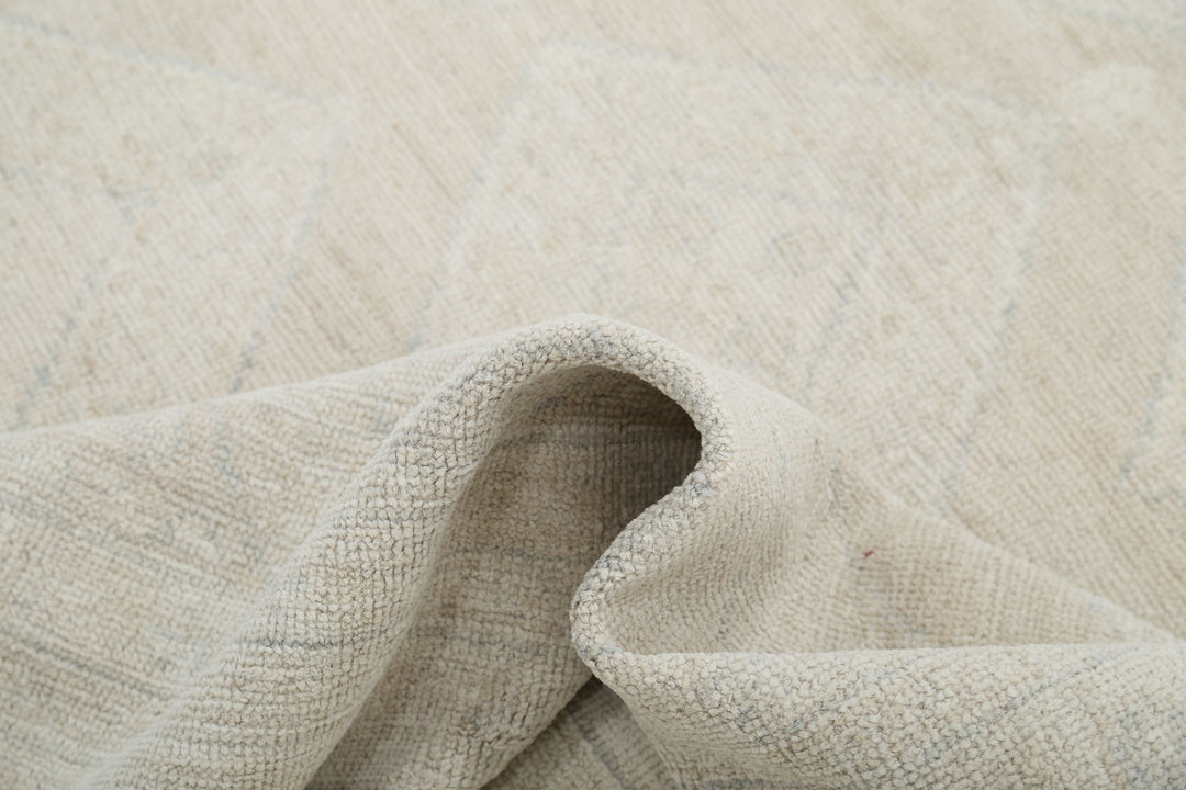 Hand Knotted Oushak Wool Rug 6' 3" x 9' 2" - No. AT66679