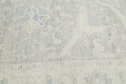 Hand Knotted Oushak Wool Rug 8' 11" x 11' 6" - No. AT81192