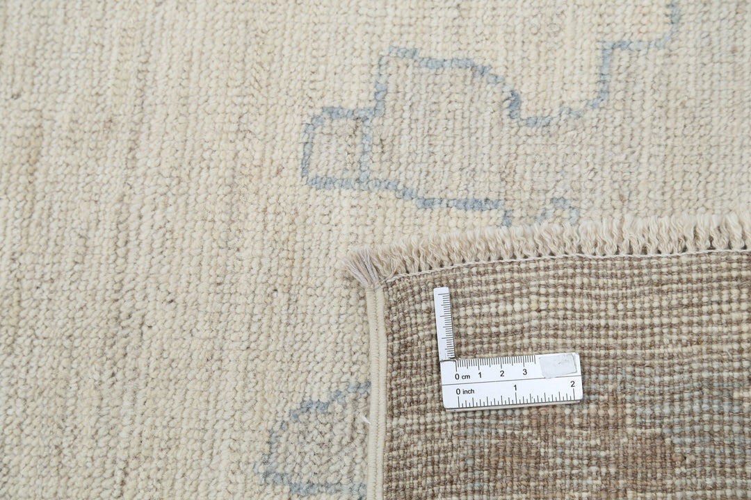 Hand Knotted Oushak Wool Rug 9' 9" x 13' 4" - No. AT44622