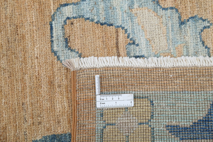 Hand Knotted Oushak Wool Rug 12' 0" x 15' 3" - No. AT93193