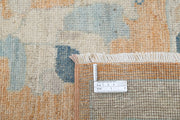 Hand Knotted Oushak Wool Rug 8' 0" x 9' 10" - No. AT17818