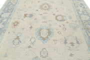 Hand Knotted Oushak Wool Rug 9' 2" x 11' 9" - No. AT16472