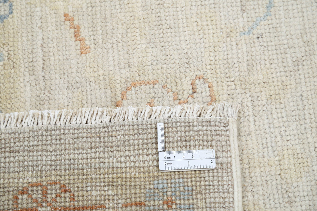 Hand Knotted Oushak Wool Rug 7' 10" x 10' 0" - No. AT76776