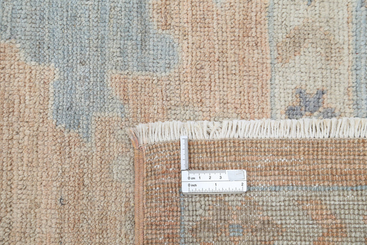 Hand Knotted Oushak Wool Rug 9' 2" x 12' 1" - No. AT40327