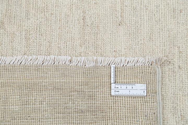 Hand Knotted Oushak Wool Rug 8' 11" x 11' 6" - No. AT18339