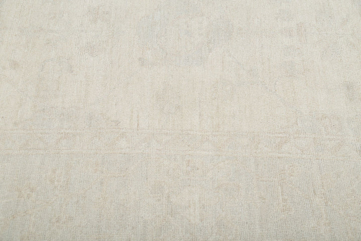 Hand Knotted Oushak Wool Rug 9' 3" x 12' 2" - No. AT80070