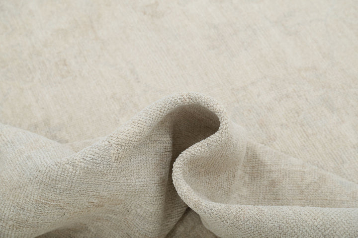 Hand Knotted Oushak Wool Rug 9' 3" x 12' 2" - No. AT80070