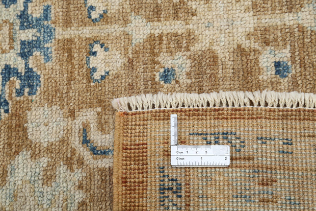 Hand Knotted Oushak Wool Rug 8' 8" x 10' 4" - No. AT59932