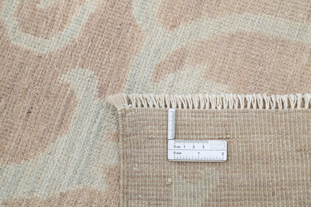 Hand Knotted Oushak Wool Rug 8' 1" x 9' 9" - No. AT75560