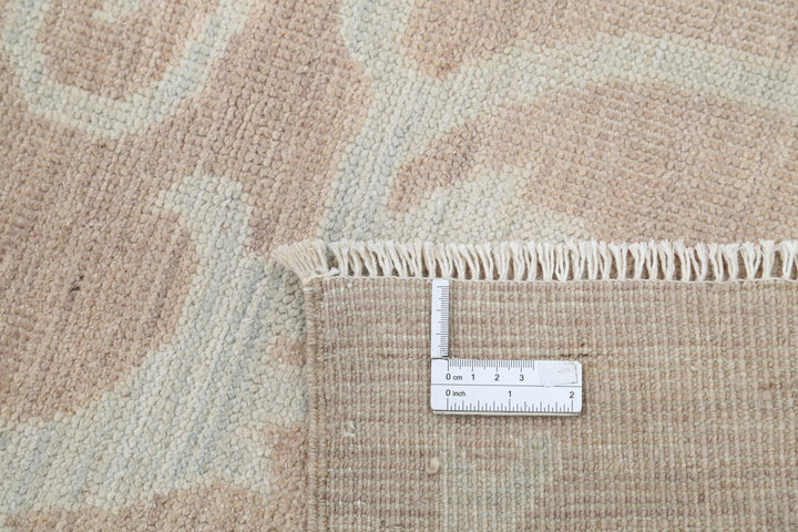 Hand Knotted Oushak Wool Rug 8' 1" x 9' 9" - No. AT75560