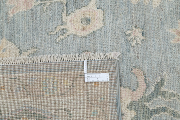 Hand Knotted Oushak Wool Rug 7' 9" x 9' 5" - No. AT19572