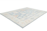 Hand Knotted Oushak Wool Rug 10' 3" x 13' 10" - No. AT60731