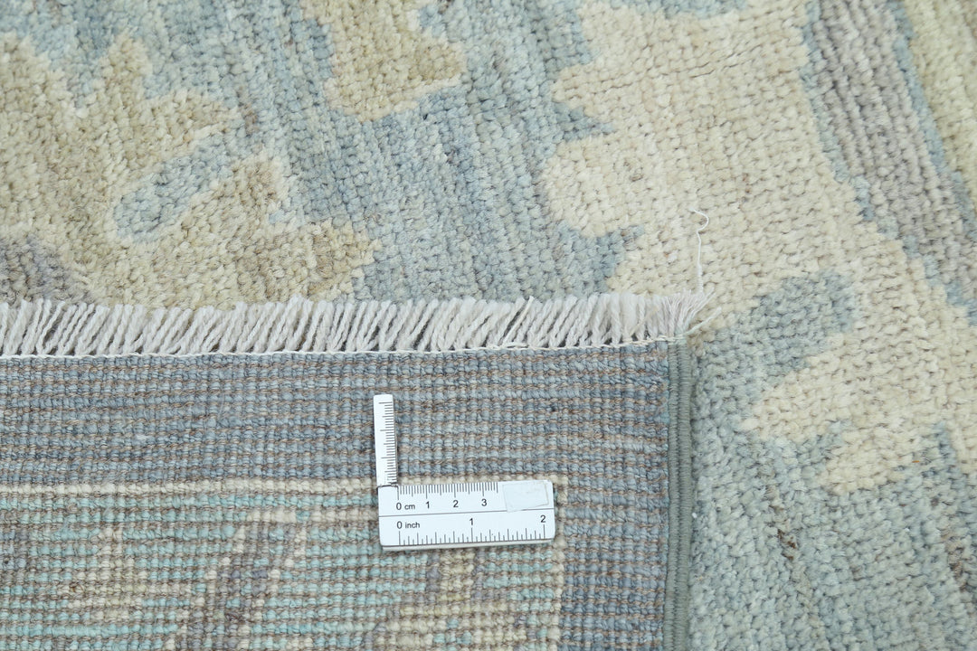 Hand Knotted Oushak Wool Rug 12' 0" x 15' 8" - No. AT97478