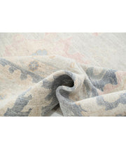 Hand Knotted Oushak Wool Rug 10' 0" x 13' 7" - No. AT81320