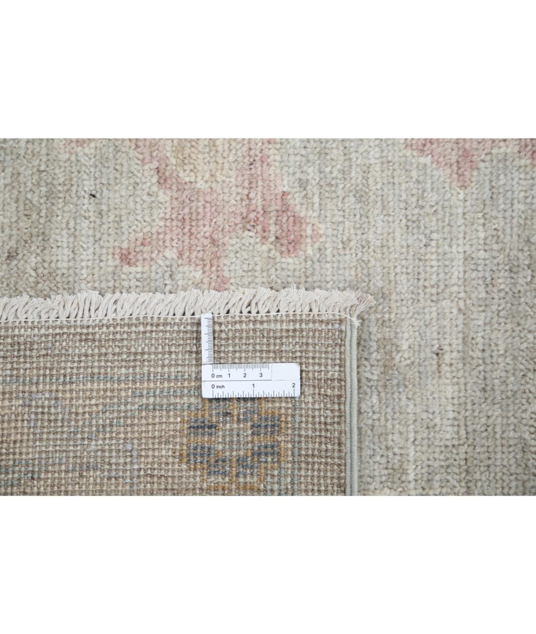 Hand Knotted Oushak Wool Rug 10' 0" x 13' 7" - No. AT81320