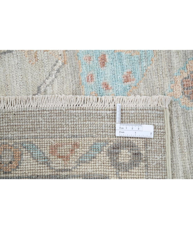 Hand Knotted Oushak Wool Rug 7' 11" x 10' 0" - No. AT13973