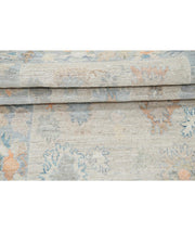 Hand Knotted Oushak Wool Rug 3' 0" x 8' 4" - No. AT32092