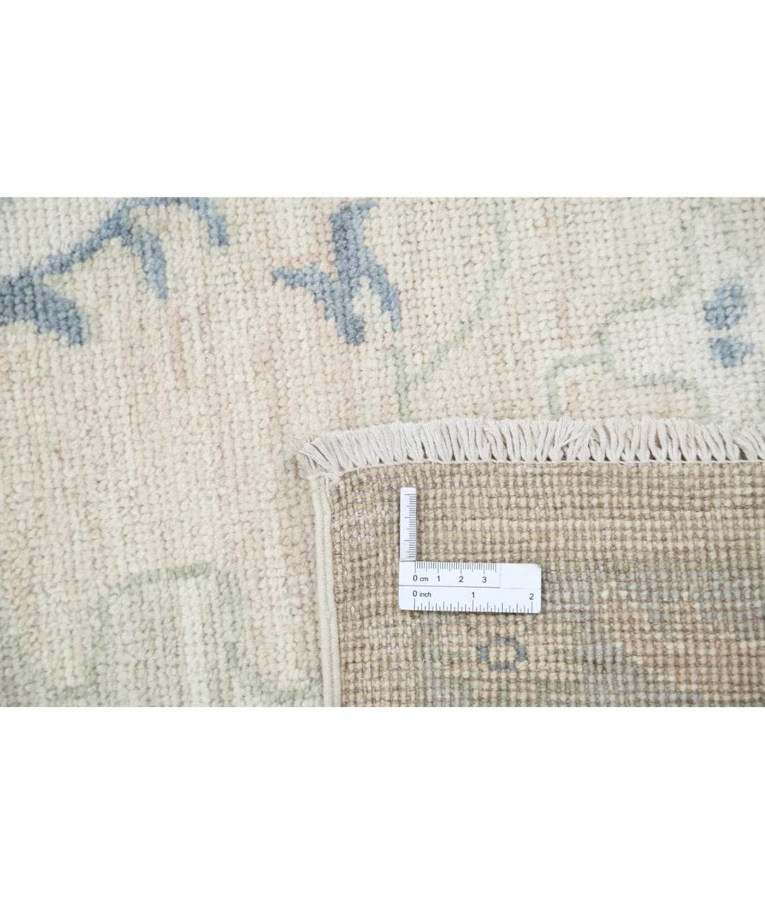 Hand Knotted Oushak Wool Rug 9' 0" x 11' 10" - No. AT73118